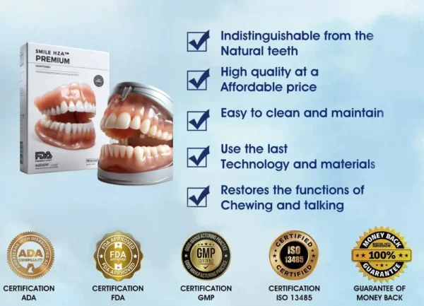 HZA™ Made in Germany Advanced Customized Full Denture Set
