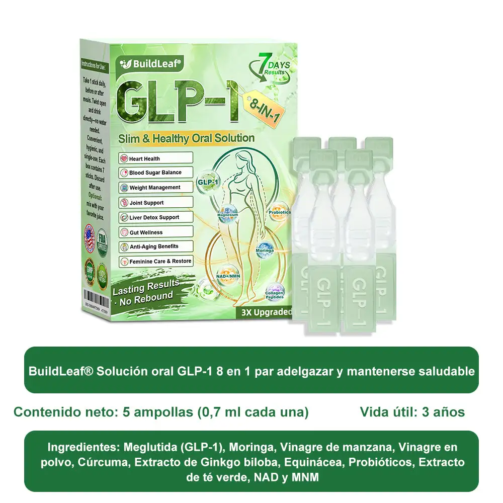 ๐๐ฎ๐ข๐ฅ๐๐๐๐๐ยฎ ๐ฎ๐ณ๐ท-1 ๐
๐ข๐ญ & ๐๐ข๐ญ๐๐ฅ 8 en 1 ๐๐จ๐ฅ๐ฎ๐๐ขรณ๐ง ๐๐ซ๐๐ฅ๐ฅ (Solo una vez al dรญa, cambios visibles en 7 dรญas) Para obesidad, salud cardiovascular, diabetes, apnea del sueรฑo, salud intestinal, problemas articulares y mรกs๏ผๅฏๆฌ๏ผ