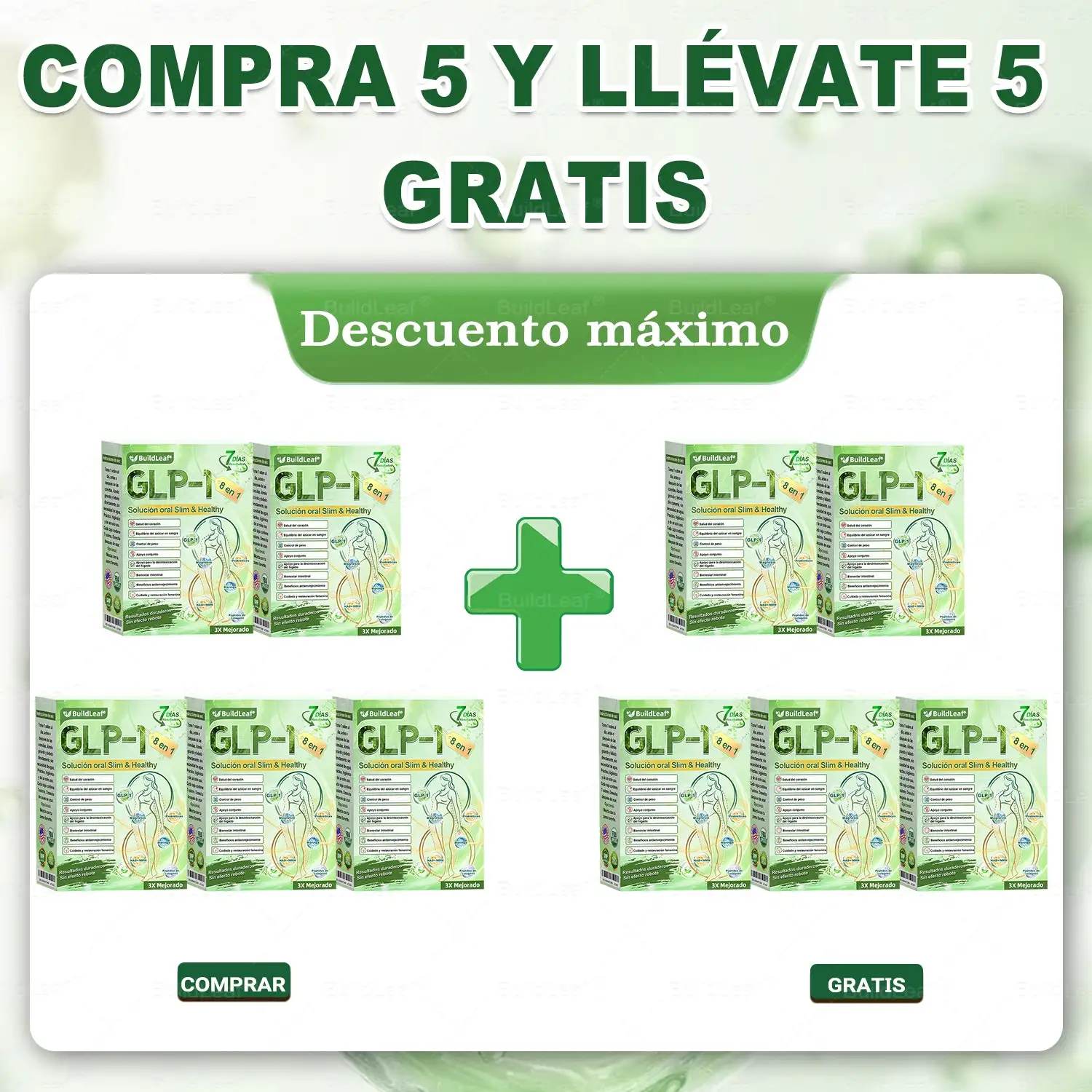 ๐๐ฎ๐ข๐ฅ๐๐๐๐๐ยฎ ๐ฎ๐ณ๐ท-1 ๐
๐ข๐ญ & ๐๐ข๐ญ๐๐ฅ 8 en 1 ๐๐จ๐ฅ๐ฎ๐๐ขรณ๐ง ๐๐ซ๐๐ฅ๐ฅ (Solo una vez al dรญa, cambios visibles en 7 dรญas) Para obesidad, salud cardiovascular, diabetes, apnea del sueรฑo, salud intestinal, problemas articulares y mรกs๏ผๅฏๆฌ๏ผ