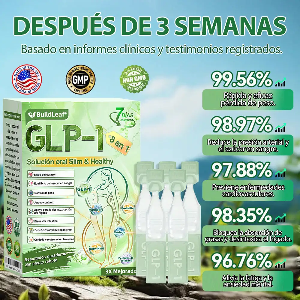 ๐๐ฎ๐ข๐ฅ๐๐๐๐๐ยฎ ๐ฎ๐ณ๐ท-1 ๐
๐ข๐ญ & ๐๐ข๐ญ๐๐ฅ 8 en 1 ๐๐จ๐ฅ๐ฎ๐๐ขรณ๐ง ๐๐ซ๐๐ฅ๐ฅ (Solo una vez al dรญa, cambios visibles en 7 dรญas) Para obesidad, salud cardiovascular, diabetes, apnea del sueรฑo, salud intestinal, problemas articulares y mรกs๏ผๅฏๆฌ๏ผ