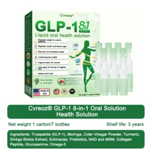 Black Friday Mega Sale🔥New Arrival ~ FDA Certified 👨‍🔬 Cvreoz® GLP-1 Eight-in-One Oral Health Solution 🍀 Scientifically formulated to support weight management, cardiovascular health, diabetes balance, sleep apnea, joint comfort, and more