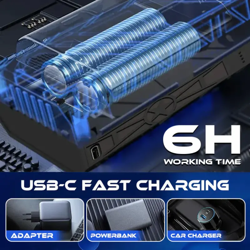 Meet the Neslemy™ Winter Pro — The LED Turbo Blower That Clears Snow in Seconds.