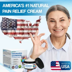 NESLEMY® EnduraHeal Magnesium Pain Relief Cream (Treats Arthritis, Neuropathy, Rheumatism, Sports Injuries & More)