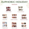 NESLEMY|Euphoric Holiday Collection | 10PCS Handmade Press On Nails
