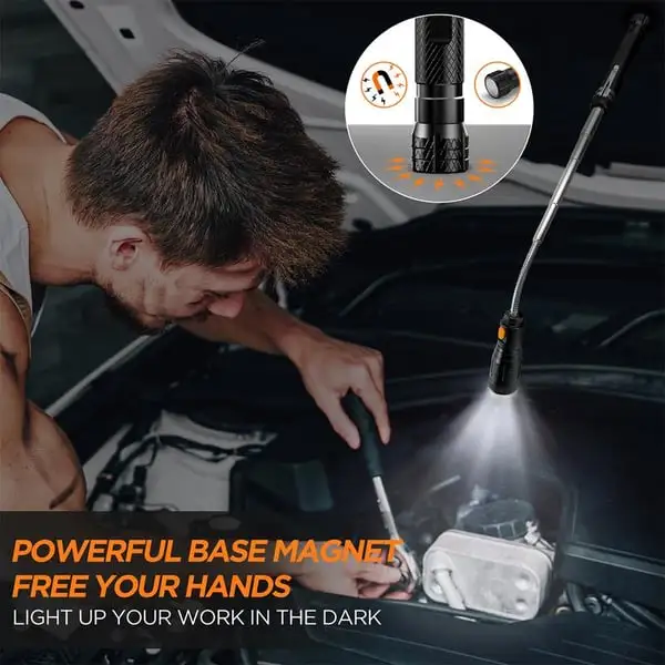 Neslemy™ Upgraded Magnetic Pick-Up Tool – See It. Reach It. Grab It.