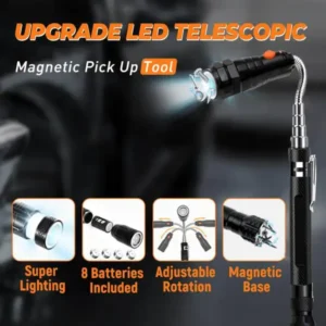 Neslemy™ Upgraded Magnetic Pick-Up Tool – See It. Reach It. Grab It.