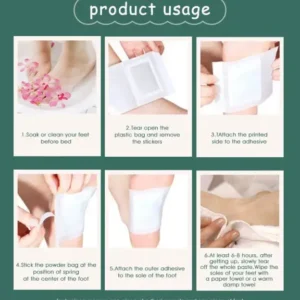 💪🎁 100% NESLEMY® Gentle Detox Foot Patches 💖