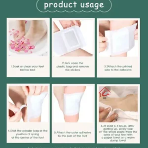 💪🎁 100% NESLEMY® Gentle Detox Foot Patches 💖