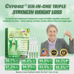 🎄 Christmas Final Sale: Buy 5 Get 5 Free | Cvreoz® 6-in-1 Metabolism & Vitality Drops | Results in 7 Days ⚡