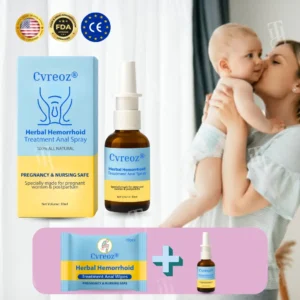 🏷️ EXCLUSIVE DEAL! 50% OFF - Cvreoz® Herbal Hemorrhoid Treatment Anal Spray + Wipes