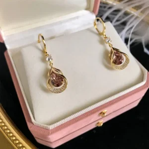 🎁 NESLEMY™ Limited-Time Offer: 60% Off! 🌲 Histone Lymphatic Magnetic Therapy Germanium Earrings 😍