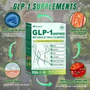 Cvreoz® 6-in-1 GLP-1 Inspired Metabolic Drops