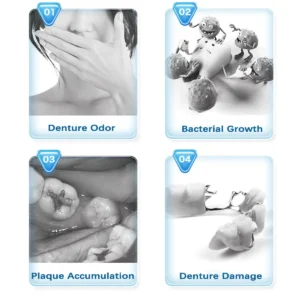 Cvreoz® Denture Cleaning Effervescent Tablets