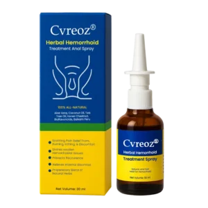 Cvreoz® Herbal Hemorrhoid Treatment Anal Spray