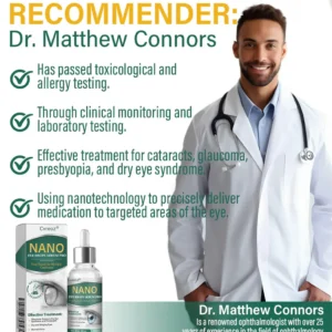 Cvreoz® Nano Eye Drops Serum Pro✅FDA Approved(Suitable for presbyopia, dry eye syndrome, glaucoma, and cataracts)