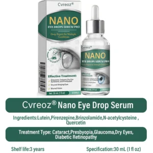 Cvreoz® Nano Eye Drops Serum Pro✅FDA Approved(Suitable for presbyopia, dry eye syndrome, glaucoma, and cataracts)