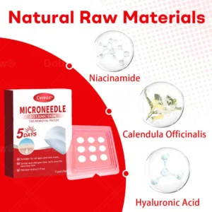 Cvreoz®MicroNeedle BotanicSkin Tag Removal Patch
