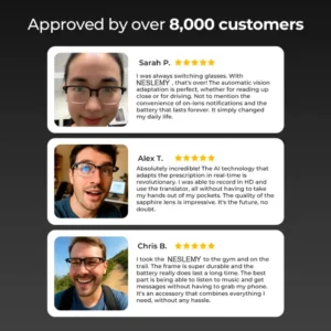 NESLEMY™ AI-Powered Adaptive Glasses