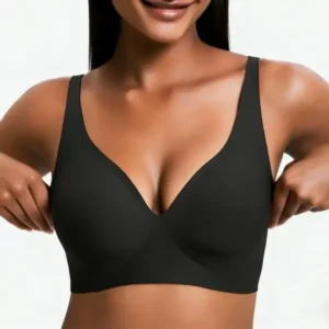 NESLEMY Wireless Push Up Bra for Women