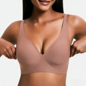 NESLEMY Wireless Push Up Bra for Women